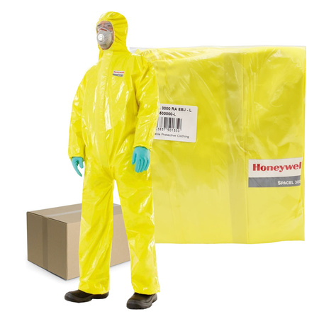 Kombinezon przeciwchemiczny L Honeywell Spacel 3000 RA / EBJ typ 3 4 5 6 25szt