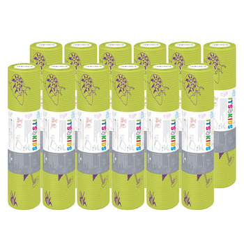 Podkład dla dzieci na rolce 33cm x 50cm limonkowy podfoliowany 54g Its4kids 600szt