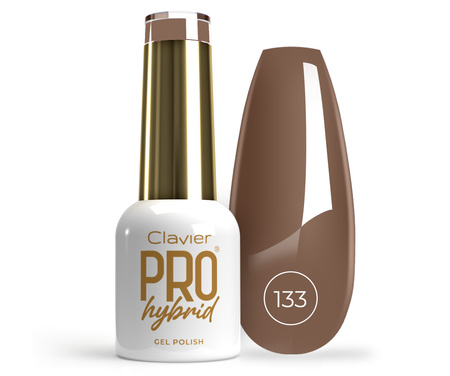Lakier Hybrydowy PRO Hybrid gold do Paznokci nr 133