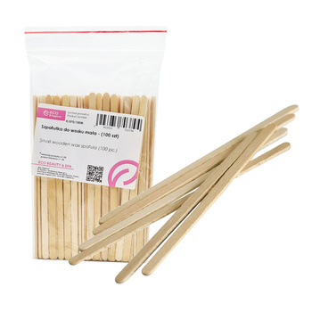 Szpatułka drewniana mała, szpatułka kosmetyczna do wosku 100szt