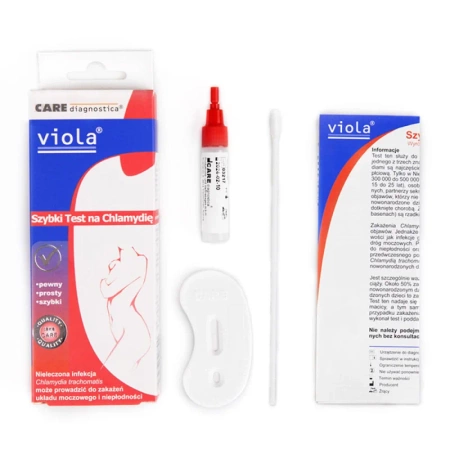 Szybki test domowy Viola na wykrycie Chlamydia trachomatis