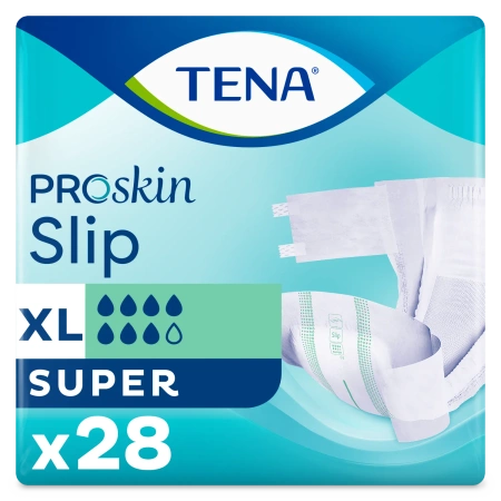 Pieluchomajtki TENA Slip ProSkin Super XL 28 sztuk