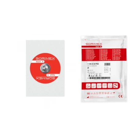 Elektrody EKG EK-S 44 PSG pianka żel stały 44mm x 30mm 50szt