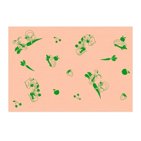 Podkład dla dzieci na rolce 50cm x 80cm morelowy podfoliowany 54g Its4kids 225szt