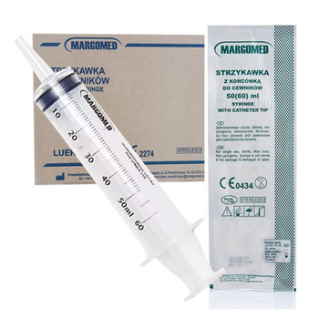 Strzykawka cewnikowa 50ml Margomed 85szt