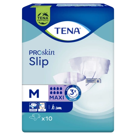 Pieluchomajtki TENA Slip ProSkin Maxi M 10 szt