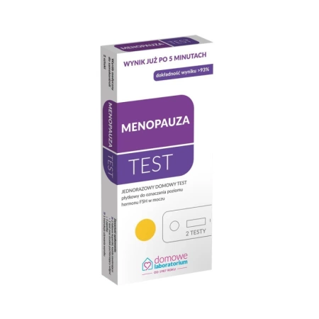 Test na menopauzę - domowy test okresu przekwitania FSH dla kobiet 2szt