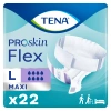 Pieluchomajtki TENA Flex ProSkin Maxi L 22 szt
