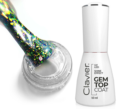 Gem Top Coat Clavier - Opal - Lakier Nawierzchniowy Hybrydowy G03