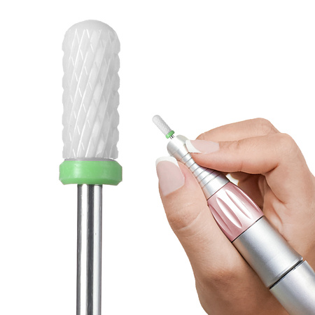 Frez ceramiczny Barrel Ball C - mocny (zielony)