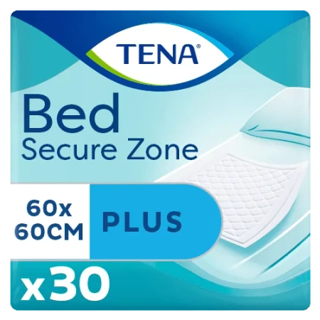 Podkład chłonny na łóżko 60cm x 60cm Tena Bed Plus 30 sztuk