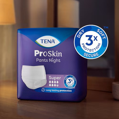 Majtki chłonne na noc TENA Pants ProSkin Super Night L OTC Edition 10 szt