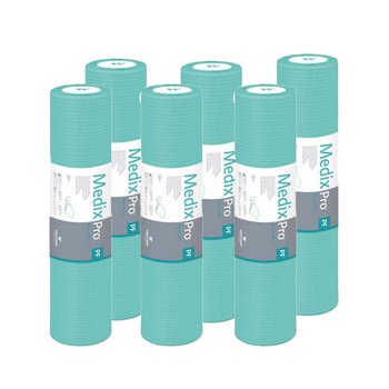 Podkład higieniczny na rolce 50cm x 50cm zielony podfoliowany 54g MedixPro 480szt