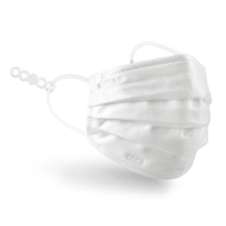 BISAF Półmaska Filtrująca BS3 FFP3 NR biały - kartonik 15 szt
