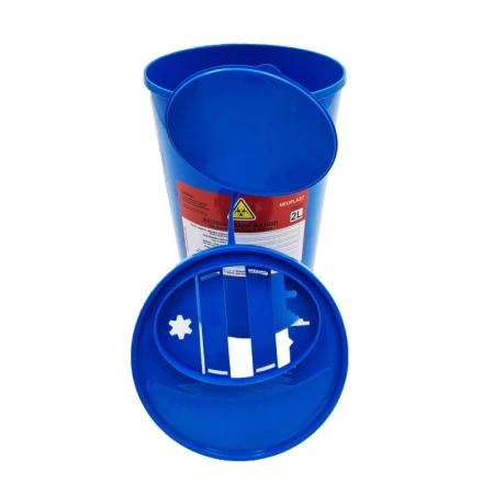 Pojemnik na odpady medyczne 2l niebieski Neuplast 30szt