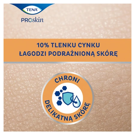 Krem z cynkiem na odparzenia 100ml Tena ProSkin Zinc Cream 10szt