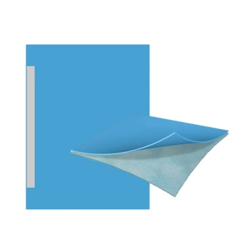 Sterylna serweta chirurgiczna z przylepcem 40g Alphatex 2-warstwowa (rozmiar: 150cm x 240cm) 20szt