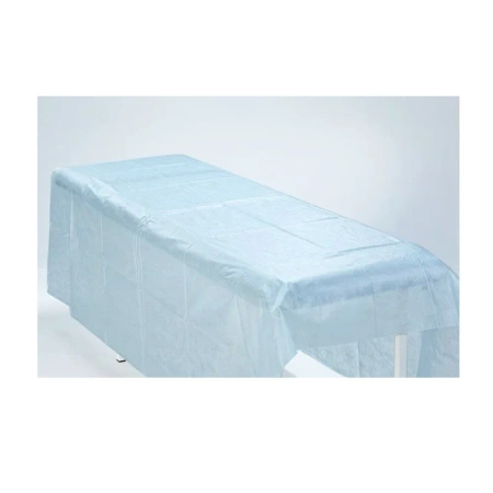 Prześcieradło jednorazowe 160cm x 210cm niebieskie 20g MedixPro 5szt