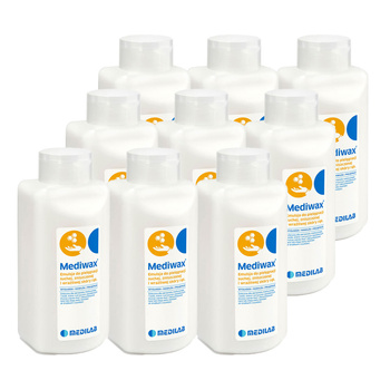 Mediwax krem do rąk 500ml do pielęgnacji suchej i wrażliwej skóry 9szt