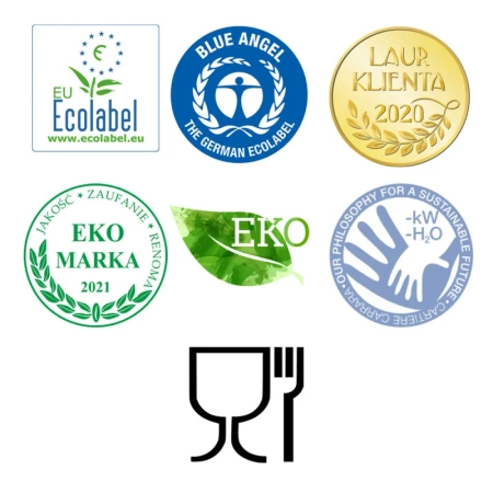 Ręcznik papierowy bezpyłowy 120m mini bez kleju bez smug biały 1 warstwa w roli do systemu one-to-one Bulkysoft Classic 12 rolek