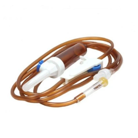 Przyrząd do przetaczania płynów infuzyjnych światłoczułych typ IS 150cm Margomed bez ftalanów 1szt