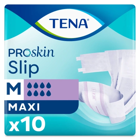 Pieluchomajtki TENA Slip ProSkin Maxi M 10 szt