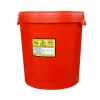 Pojemnik na odpady medyczne 30l czerwony Intergos 10szt