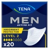 Wkłady anatomiczne dla mężczyzn TENA Men Active Fit Level 2 Medium 20 szt