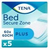Podkład chłonny na łóżko 60cm x 60cm Tena Bed Plus 5 sztuk