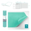 Podkład higieniczny na rolce 50cm x 50cm zielony podfoliowany 54g MedixPro 480szt
