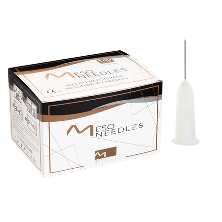Igły do mezoterapii 31G 0,25mm x 12mm Meso Needles MB 100szt