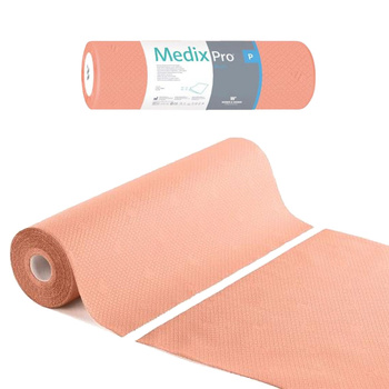 Podkład higieniczny na rolce 50cm x 50cm morelowy 36g MedixPro 100szt