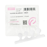 Separator do pedicure z pianki separator do malowania paznokci 10 par