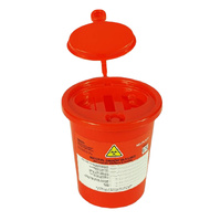 Pojemnik na odpady medyczne 0,7l czerwony Neuplast 1szt