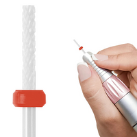 Frez ceramiczny SMALL BARELL BALL F ścięty, delikatny (czerwony)