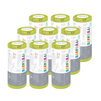 Podkład dla dzieci na rolce 50cm x 80cm limonkowy podfoliowany 54g Its4kids 225szt