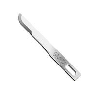 Ostrze mikrochirurgiczne SM67 sterylne 25szt stal nierdzewna Swann-Morton