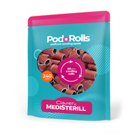 Nakładki Ścierne do frezarki Clavier, Medisterill do Pedicure, PodoRolls,240# - 50szt.