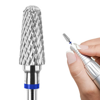 Frez Karbidowy z Węglika Spiekanego, stożek 3/32 Umbrella(M)-niebieski (średni)