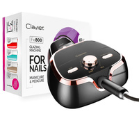 Frezarka do Paznokci 65W, manicure, profesjonalna - Clavier FX 800 - Czarna