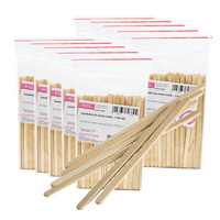 Szpatułka drewniana mała, szpatułka kosmetyczna do wosku 100szt x 10op