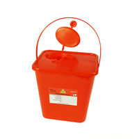 Pojemnik na odpady medyczne 5l czerwony Neuplast 1szt