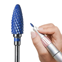 Frez granatowy ceramiczny TIRCH CYLINDER M średni (niebieski)