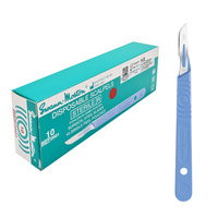 Skalpel chirurgiczny 10 sterylny 10szt stal nierdzewna Swann-Morton