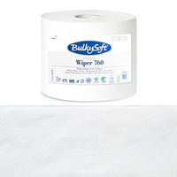 Czyściwo papierowe długie 760m kuchenne bez kleju 2 warstwy Bulkysoft Premium 1 rolka