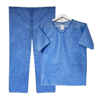 Ubranie chirurgiczne L jednorazowe SMS 40g z kieszeniami 1szt