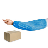 Zarękawki foliowe jednorazowe niebieskie 100szt x 20op
