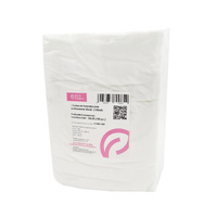 Chusteczki kosmetyczne z włókniny perforowane białe 38cm x 50cm 100szt