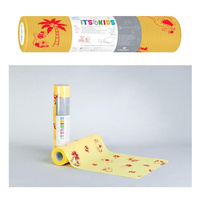Podkład dla dzieci na rolce 33cm x 50cm żółty podfoliowany 54g Its4kids 50szt