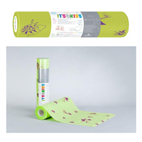 Podkład dla dzieci na rolce 33cm x 50cm limonkowy podfoliowany 54g Its4kids 50szt